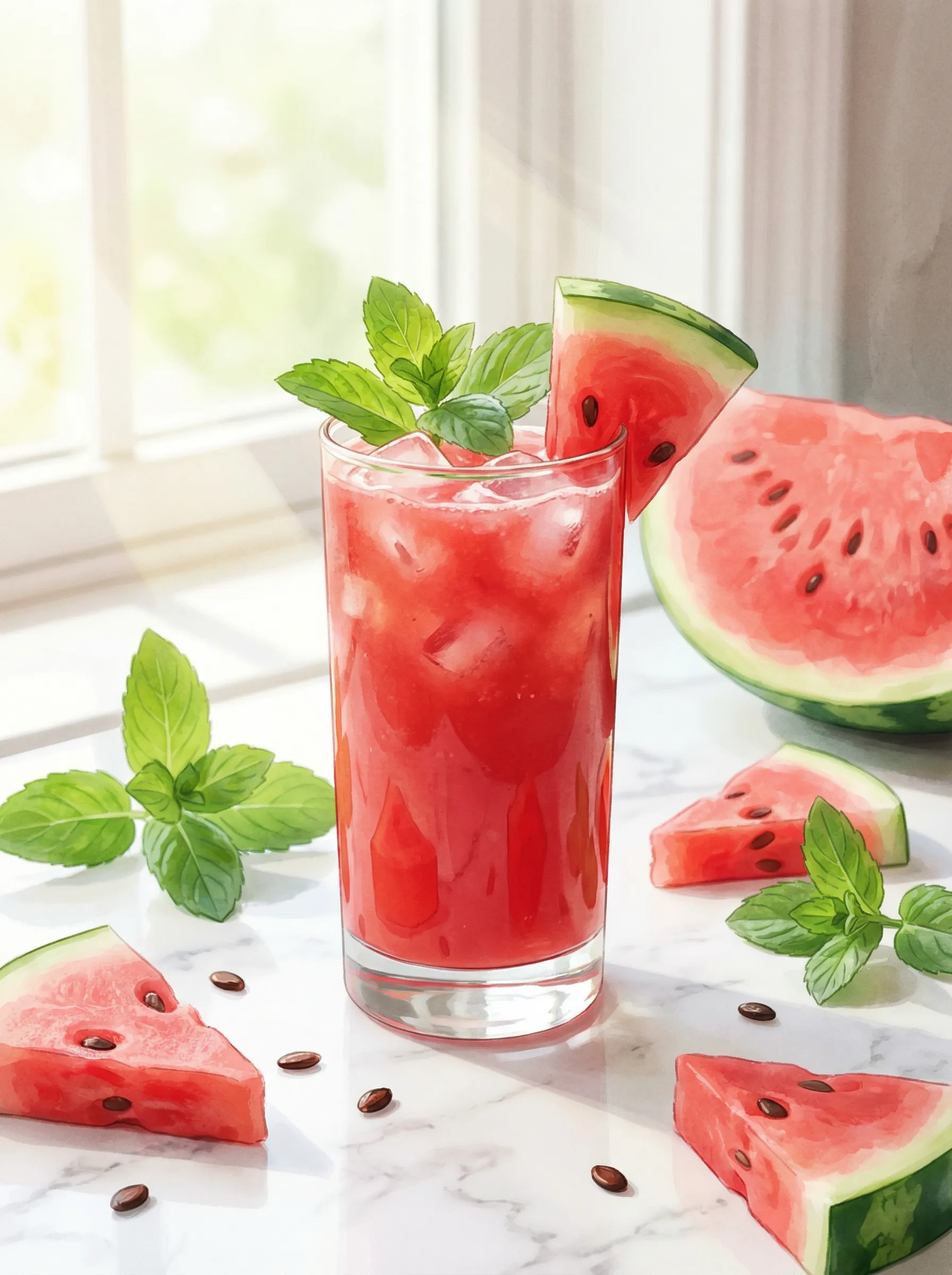 富含番茄红素的西瓜饮品 - 暗网禁区